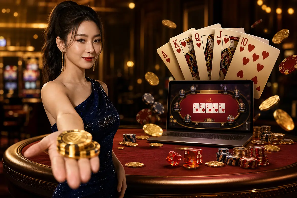 666cuci poker online meja permainan kad